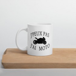 Mug - J'peux pas j'ai moto