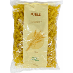 Fusilli blanche 500 gr Bio...